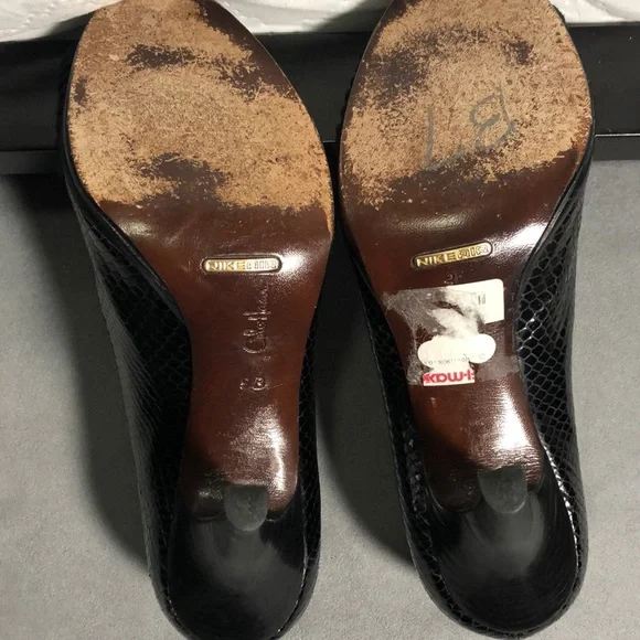 Cole Haan By : Nike Air Black 3.5 inchHeels Sz 9B - Picture 7 of 8